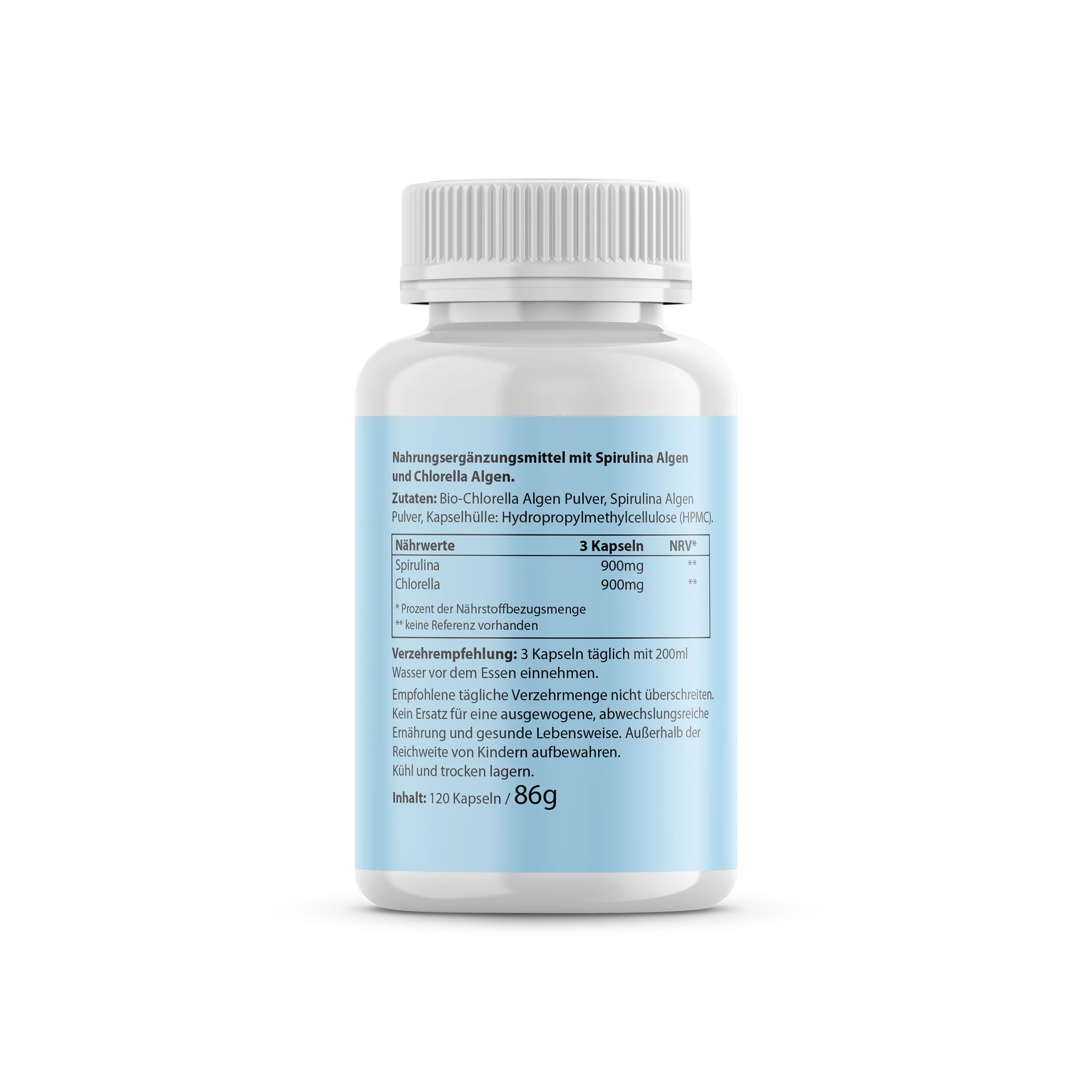 Spirulina + Chlorella Kapseln - Image 3