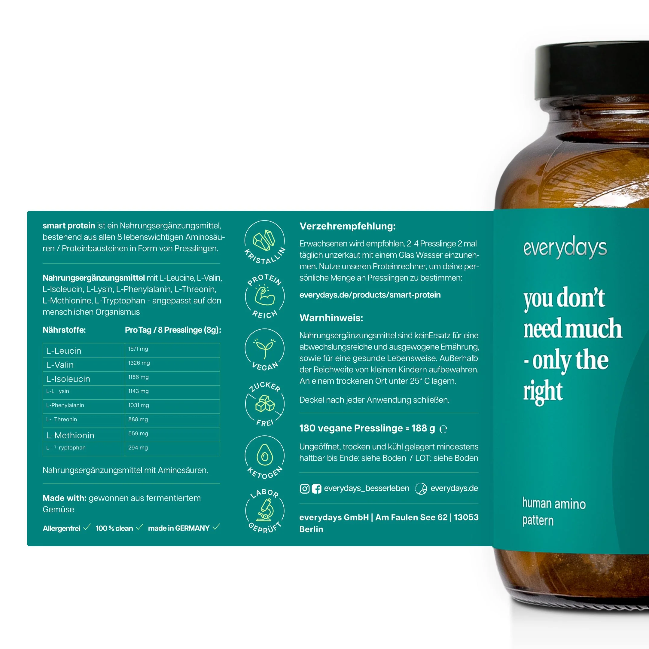 Smart Protein Presslinge - Image 3