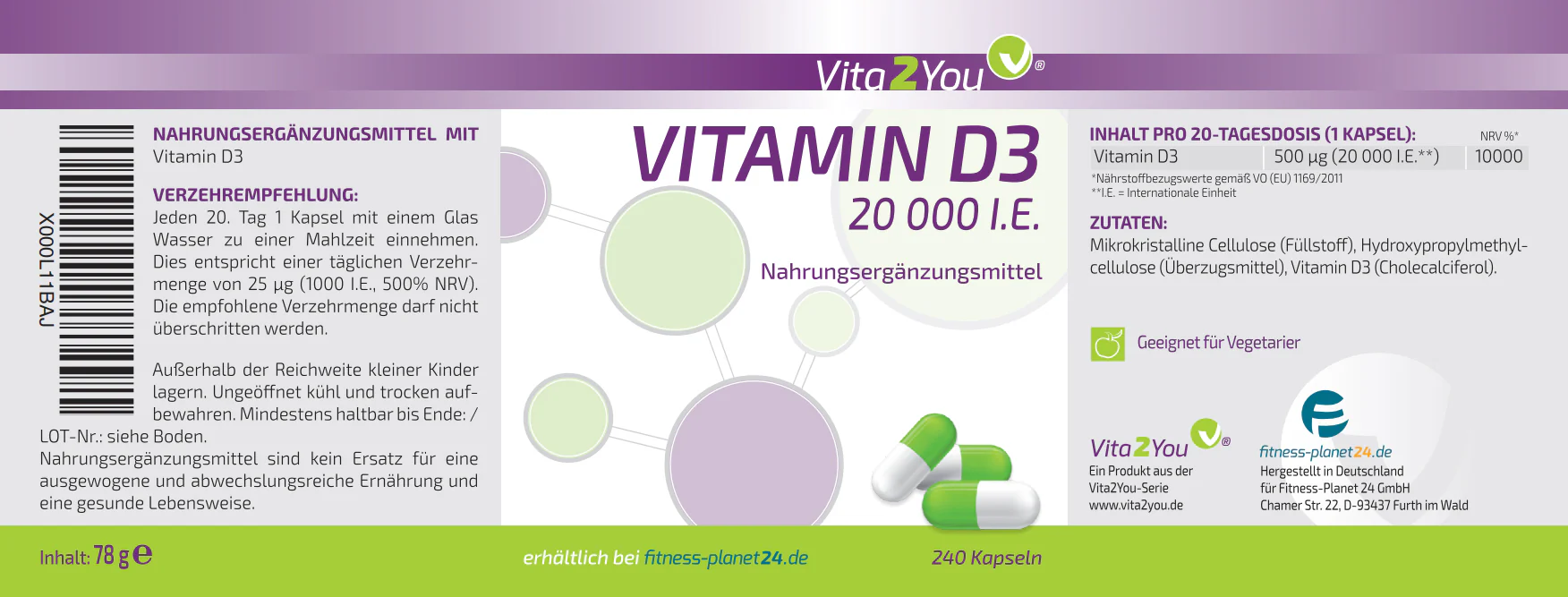 Vitamin D3 Kapseln - Image 2
